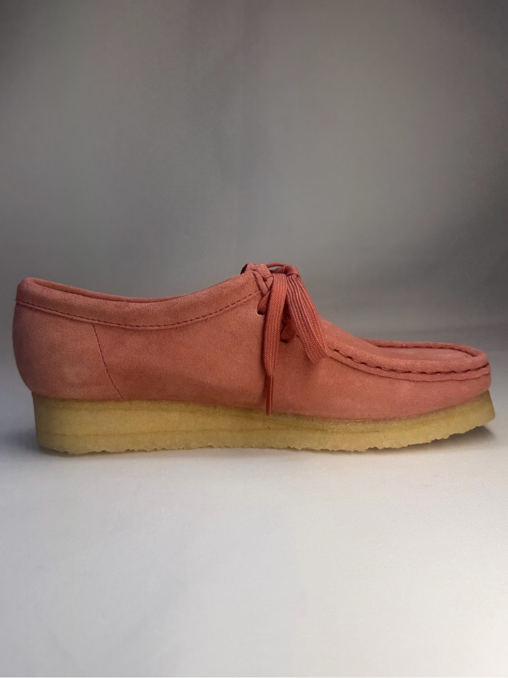 Clarks Originals NWT Wallabee Blush Pink Suede Shoes Women’s 8.5